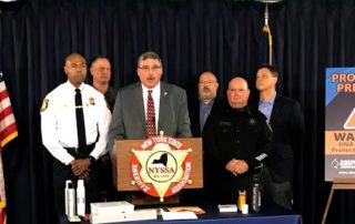 New York State Sheriffs' Association Crime Suppression Initiative (CSI) Press Conference Albany New York January 16, 2020